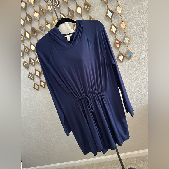 Soma | Swim | Soma Navy Blue Loungewearswim Cover | Poshmark
